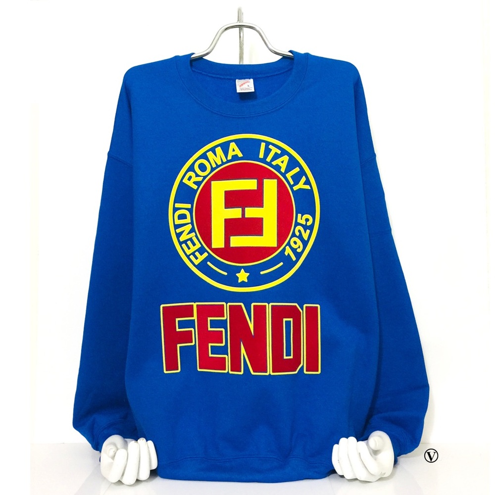Blue Bootleg Fendi sweatshirt